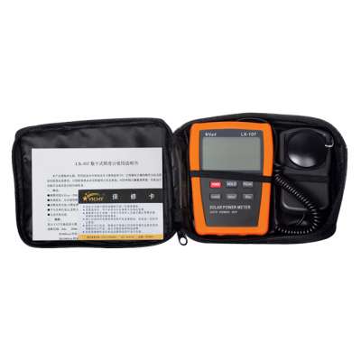 LX-107  Digital Solar Power Meter Tester Handheld