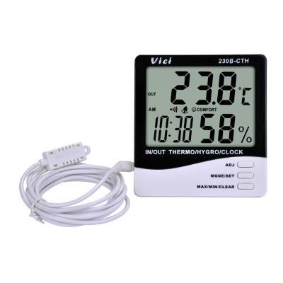 230B-CTH Indoor and Outdoor Digital Thermo-Hygrometer Hydrometer Tester